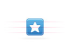 Moi   Button Blue   Star Image